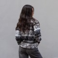 Sweter z wełną z alpaki z Peru. Sweter unisex. Unikalne wzory, inspirowane peruwiańską kulturą, oraz komfortowy krój. Sweter dla niej i dla niego. Prawdziwa alpaka.