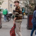 Męski Sweter z wełną z alpaki z Peru. Sweter unisex. Unikalne wzory, inspirowane peruwiańską kulturą, oraz komfortowy krój. Sweter dla niej i dla niego. Prawdziwa alpaka.