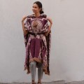 Ciepłe i stylowe ponczo z Peru. Ponczo o prostym krojem unisex, wykonane z  wełny alpaki. Ponczo prosto z Peru.