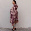 Ciepłe i stylowe ponczo z Peru. Ponczo o prostym krojem unisex, wykonane z  wełny alpaki. Ponczo prosto z Peru.