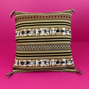 Poszewka na poduszkę z Peru – Ręcznie Szyta, Tradycyjna 45x45 cm - "Ica"