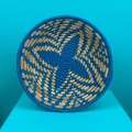 Dekoracyjny talerz z włókna palmowego z Maroka