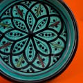 Ceramiczna miseczka na przekąski z Maroka. Ceramiczna miseczka na dipy z Maroka. Ceramiczna miska z Maroka. Ceramika z Maroka. Ceramiczne wyroby z Maroka. Ceramiczne zastawy najwyższej jakości, rękodzieło.