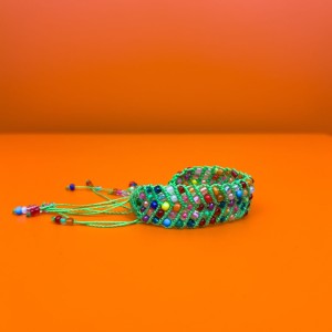 Bransoletka z Peru – Wyjątkowy design i zdobienie - Zielona